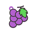 uvas.png llaveros o dijes de frutas