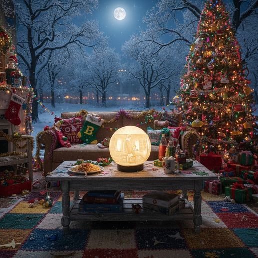 Black-Text,-No-BG-9.jpeg 🎄 Elf Movie Lithophane Globe (3-Image Edition) - STL Globe + STL Base (Licence Commerciale)