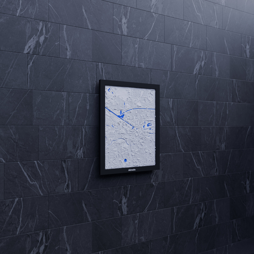 Almelo, Netherlands - 3D Miniature