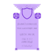 Sanguinius.stl Sanguinius NAMENSCHILD FÜR BRUST