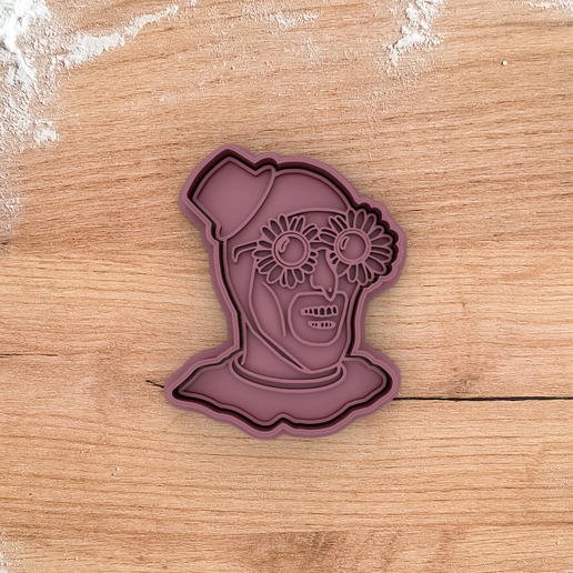 Art the clown cookie cutter from Terrifier 3D model