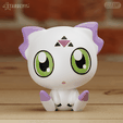 culumonB03.png Culumon Chibi Digimon Tamers 4 models Easy Print