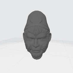 1.png STL-Datei Sun Wukong Affenkönig Kopf 3D Modell 3D-Druck Modell・3D-Druck-Idee zum Herunterladen