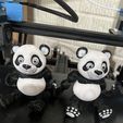 Flexi Factory Bambu Lab Print-in-Place Panda and Stand