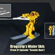 Dragstrip’s Water Skis - (From G1 Episode “Cosmic Rust) Transformers Dragstrip's Water Skis from G1 Episode "Cosmic Rust"