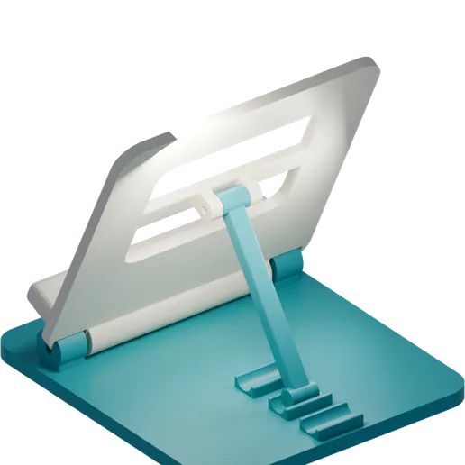 Atril Tri 160 — soporte de lectura ajustable STL