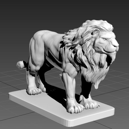 Royal Lion 3D model