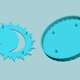 r4.png Sun and Moon Wall Light - Creative Decor STL