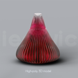 D_5_Renders_0.png Niedwica Vase D_5 | 3D printing vase | 3D model | STL files | Home decor | 3D vases | Modern vases | Floor vase | 3D printing | vase mode | STL