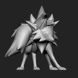 lycanroc-dusk-7.jpg Pokemon - Lycanroc Dusk with 2 poses