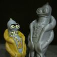 Bender Painted.JPG STL file Bender (Easy print no support)・3D printing design to download