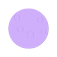 Moon.stl STL file StarZ & PlanetZ : Space Items for Kid's Room・3D printable model to download
