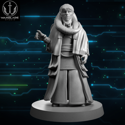 star wars legion bib fortuna presupported included
