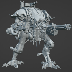 crochead_final.png Бесплатный 3D файл Крокозябра Mech Walker・3D-печатный дизайн для скачивания
