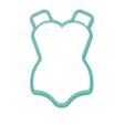 Swimsuit-Cookie-Cutter.jpg SWIMSUIT COOKIE CUTTER, BEACH COOKIE CUTTER, SUMMER COOKIE CUTTER