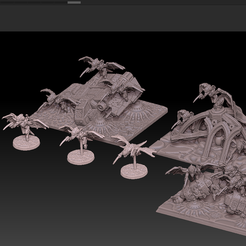 gargo-mix-1.png OBJ file NETEA XENOBUG of Argeddon set 11 6mm size game・3D printing idea to download