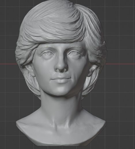 Diana - 3D model önizlemesi