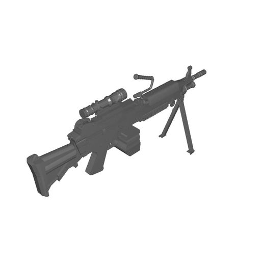 m249_SAW_4.jpg 3D file 3D model M249 SAW・Model to download and 3D print, Collectible_minis