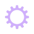 gear1.stl Mechanical Gear 1 - Part for engines, clocks, robots, electric motors, bicycles, trains for 3D Printing