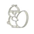 Pollito 2 v1.png Chick Cookie Cutter