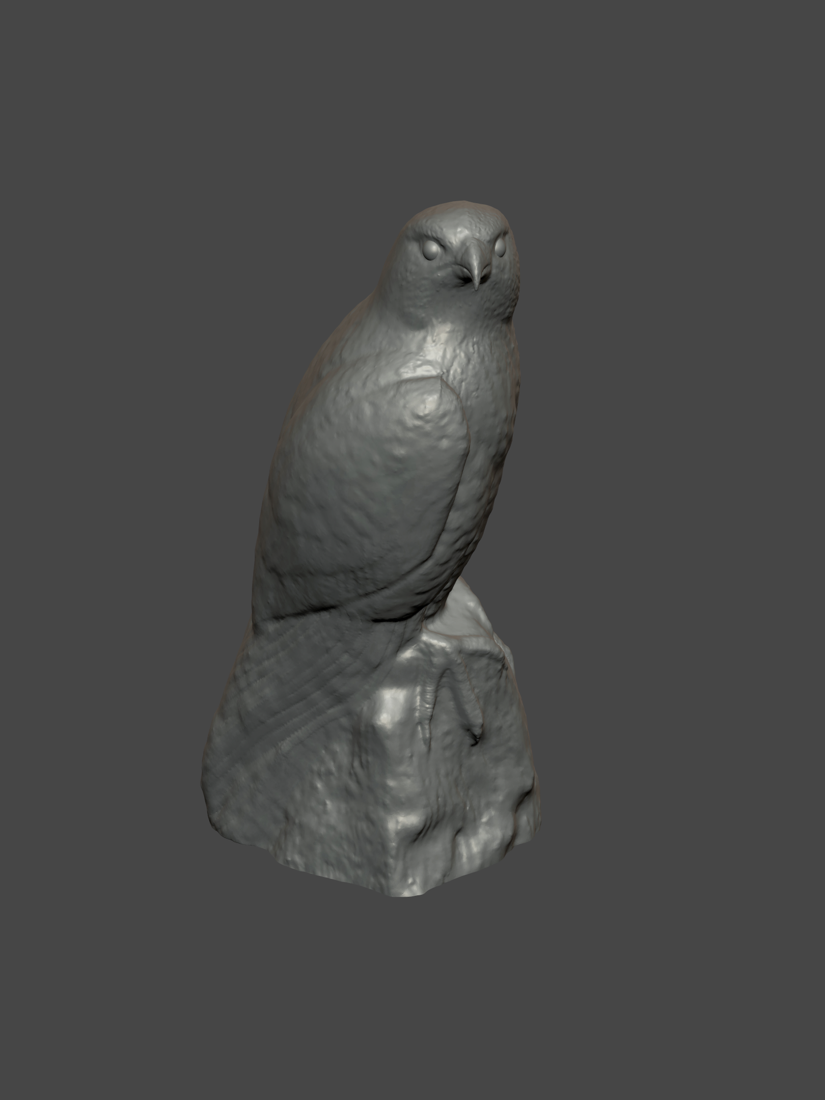 IMG_1269.png Fichier STL statue de faucon art animal・Modèle pour impression 3D à télécharger, ARTMANS