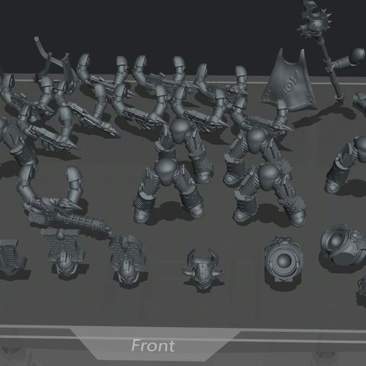 Dust.jpg Soldats égyptiens du golem de poussière