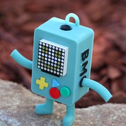 1.jpg Free STL file BMO 8x8 LED Matrix・Object to download and to 3D print, Adafruit