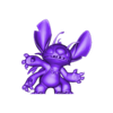 Stitch.stl Четырехрукая сила Стича 3D-печать