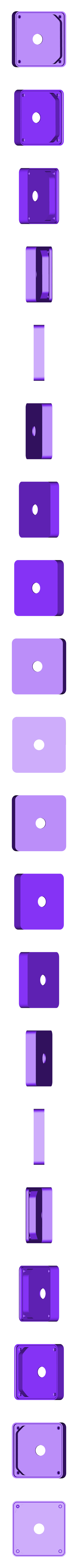 BackCase.STL Lámpara de noche LED con logotipo de Apple