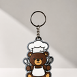 7e93113e-f423-46a9-818a-321d9fbd6a86.png cute Chef Bear Keychain