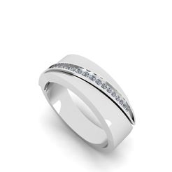 1.jpg STL file Diamond Ring R 207・3D printer model to download