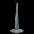 Preview04.png Orthanc Tower - Isengard - Lord of the Rings 3D print model