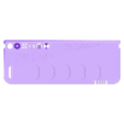 configurable_filament_swatch_vu_20190617-69-r1lnpk.stl 3D Solutech PETG (See Thru Blue) filament Swatch
