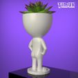 TIMUX_MD4_2.jpg ROBERT PLANT POT STANDING WITH SHOES