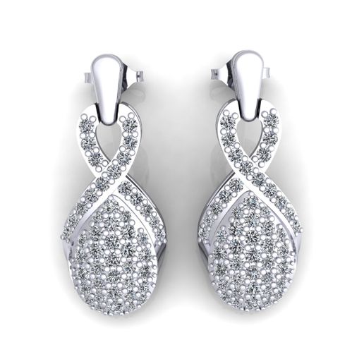 Fancy Earring , Pendent , Solitail Ring And Engagement Ring 3D model