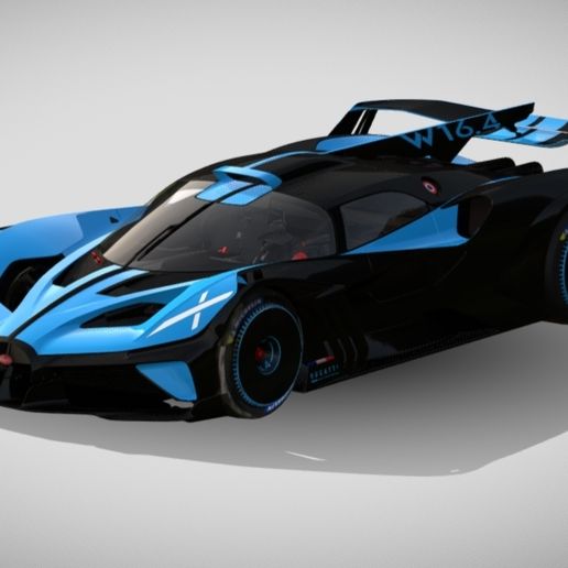 Bugatti Bolide – Modello 3D gratuito STL