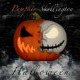 IMG_0578.jpg Jack Skellington Halloween Pumpkin