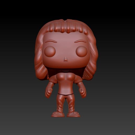 FUNKO POP GIRL 3D model
