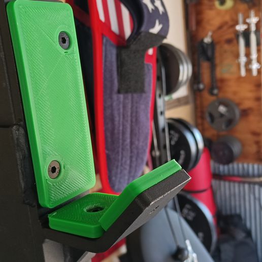 Rep Fitness J-CUP replacement pads 3D model