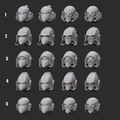 HoodedHelmetsComp.png Hooded Beaky Helmets