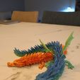 IMG_20231214_135700.jpg Dragon ailé réaliste - Realistic winged articulated dragon