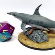 2019-01-20_18.34.32.jpg Hammerhead shark for 28mm tabletop gaming