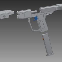 halo_gun_assembly_preview_featured.jpg 3D-Datei Halo Blaster V2 kostenlos・3D-druckbare Vorlage zum herunterladen