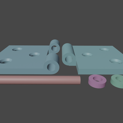 1d.png Free STL file hinge・3D printer model to download