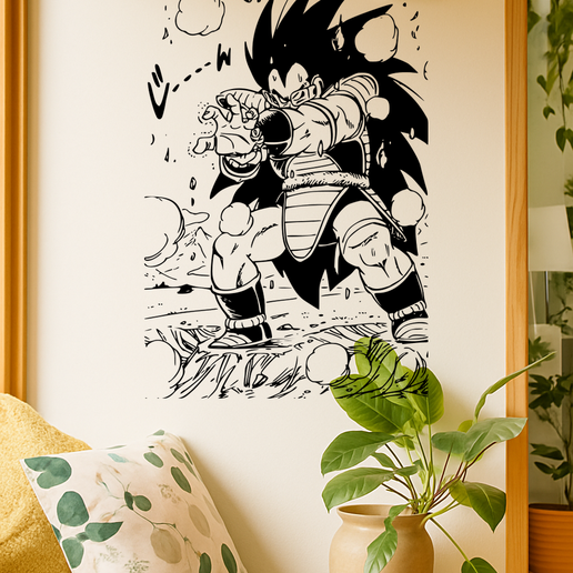 Dragon Ball Raditzs Ki Blast