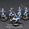 Squad-8-back-1.jpg Medieval Genetic Trooper Squad - Legion Scale