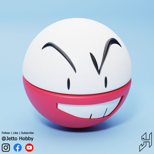 Electrode.jpg Elektrode (Pokemon im Maßstab 1/20)