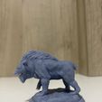 Giant-bear4.jpg Giant Dire Bear DND miniature - 2 inch base, Pre-supported