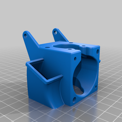house.png Free STL file Flsun SR super racer double 5015 Housing for Bondtech lgx lite and my selfmade extruder・3D print design to download