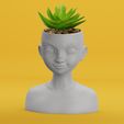 personagemmk.jpg 3D print Flower pot